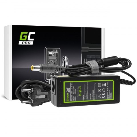 GREEN CELL PRO ZASILACZ AD16AP DO LENOVO B590 THINKPAD R61 R500 T430 T430S T510 T520 T530 X200 X201 X220 X230 20V 3.25A 65W GREEN CELL PRO ZASILACZ AD16AP DO LENOVO B590 THINKPAD R61 R500 T430 T430S T510 T520 T530 X200 X201 X220 X230 20V 3.25A 65W