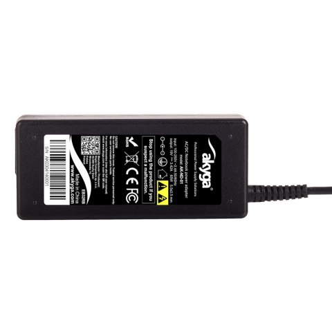 Zasilacz sieciowy Akyga AK-ND-01 do notebooka Acer, Asus, BenQ, DELL, Fujitsu-Siemens, HP, IBM, Lenovo, Toshiba (19 V; 3,42 A; 6 Zasilacz sieciowy Akyga AK-ND-01 do notebooka Acer, Asus, BenQ, DELL, Fujitsu-Siemens, HP, IBM, Lenovo, Toshiba (19 V; 3,42 A; 6