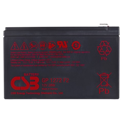 Akumulator CSB GP1272F2 12V 7,2Ah Akumulator CSB GP1272F2 12V 7,2Ah