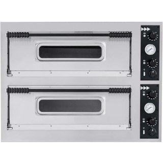 Piec do pizzy podwójny Basic XL 44 8 pizz 12000W - Hendi 226957