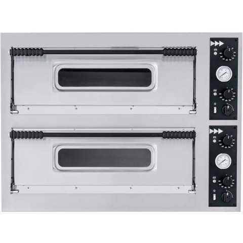 Piec do pizzy podwójny Basic XL 44 8 pizz 12000W - Hendi 226957
