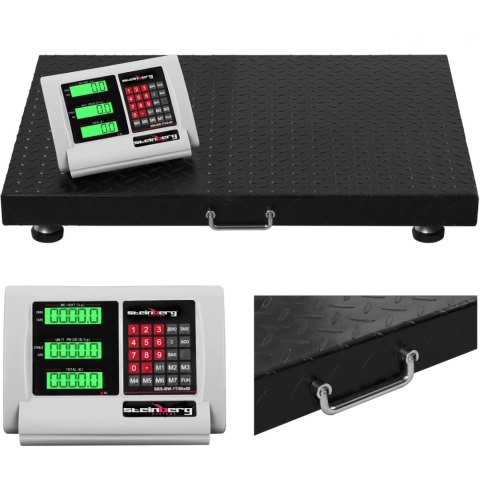 Waga platforma magazynowa bezprzewodowa WiFi SBS-BW-1T LCD do 1 Tony Waga platforma magazynowa bezprzewodowa WiFi SBS-BW-1T LCD do 1 Tony