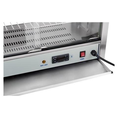 Witryna grzewcza ekspozycyjna ciepłej żywności 1000W szer. 64cm Witryna grzewcza ekspozycyjna ciepłej żywności 1000W szer. 64cm