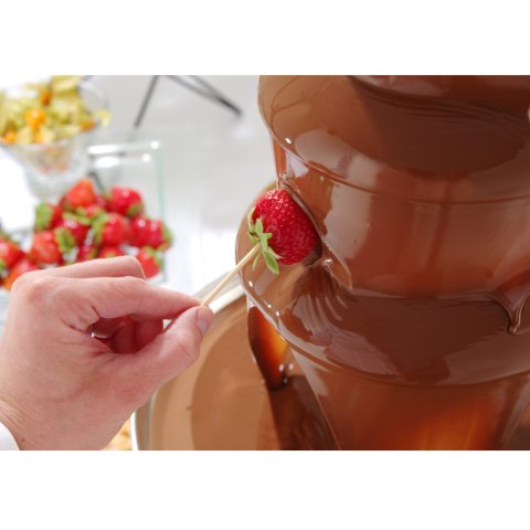 Fontanna do czekolady fondue 6 poziomów stalowa 300 W - Hendi 274163 Fontanna do czekolady fondue 6 poziomów stalowa 300 W - Hendi 274163