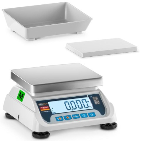 Waga stołowa 2 platformy interfejs RS232 6 kg / 2g LCD M LEGALIZACJA Waga stołowa 2 platformy interfejs RS232 6 kg / 2g LCD M LEGALIZACJA
