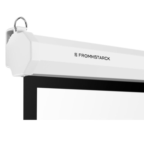Ekran do projektora półautomatyczny ścienny sufitowy matowy biały 150'' 312.8x239 cm 4:3 Ekran do projektora półautomatyczny ścienny sufitowy matowy biały 150'' 312.8x239 cm 4:3