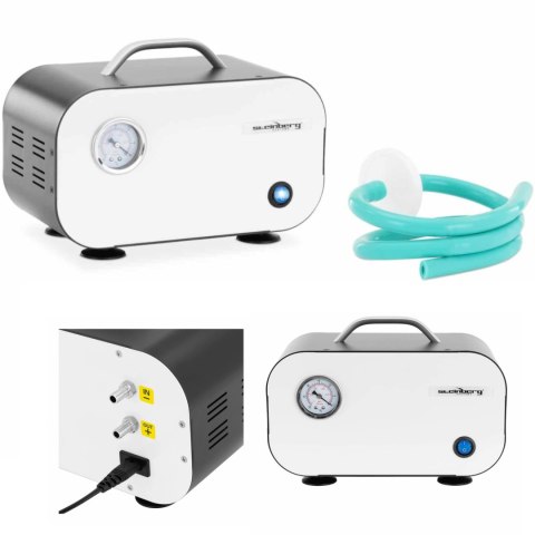 Pompa próżniowa laboratoryjna z manometrem bezolejowa 30 l/min 50 W Pompa próżniowa laboratoryjna z manometrem bezolejowa 30 l/min 50 W