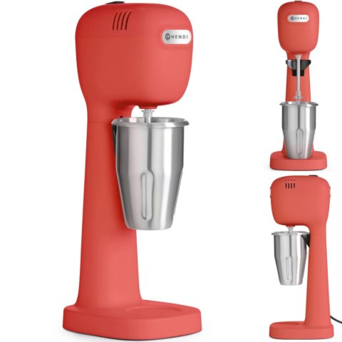 Shaker spieniacz do koktajli mlecznych 400 W czerwony - Hendi 221648 Shaker spieniacz do koktajli mlecznych 400 W czerwony - Hendi 221648