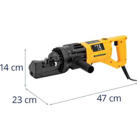 Gilotyna przecinarka do prętów elektrohydrauliczna 4-16 mm 300 bar 1200 W Gilotyna przecinarka do prętów elektrohydrauliczna 4-16 mm 300 bar 1200 W