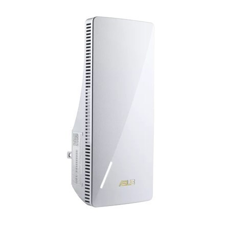 Asus | AX3000 Dual Band WiFi 6 Range Extender (UK) | RP-AX58 | 802.11ax | 574+2402 Mbit/s | 10/100/1000 Mbit/s | Porty Ethernet Asus | AX3000 Dual Band WiFi 6 Range Extender (UK) | RP-AX58 | 802.11ax | 574+2402 Mbit/s | 10/100/1000 Mbit/s | Porty Ethernet