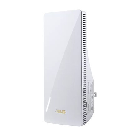 Asus | AX3000 Dual Band WiFi 6 Range Extender (UK) | RP-AX58 | 802.11ax | 574+2402 Mbit/s | 10/100/1000 Mbit/s | Porty Ethernet Asus | AX3000 Dual Band WiFi 6 Range Extender (UK) | RP-AX58 | 802.11ax | 574+2402 Mbit/s | 10/100/1000 Mbit/s | Porty Ethernet