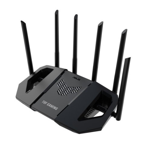 Asus | Dual Band WiFi 7 Extendable Gaming Router | TUF Gaming BE6500 | 802.11be | 6500 Mbit/s | Ethernet LAN (RJ-45) ports 4 | M Asus | Dual Band WiFi 7 Extendable Gaming Router | TUF Gaming BE6500 | 802.11be | 6500 Mbit/s | Ethernet LAN (RJ-45) ports 4 | M