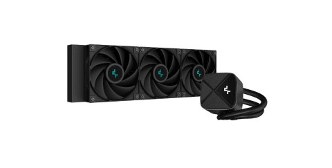 Chłodzenie ciekłym czynnikiem Deepcool LS720S ZERO DARK dla procesorów Intel i AMD Chłodzenie ciekłym czynnikiem Deepcool LS720S ZERO DARK dla procesorów Intel i AMD