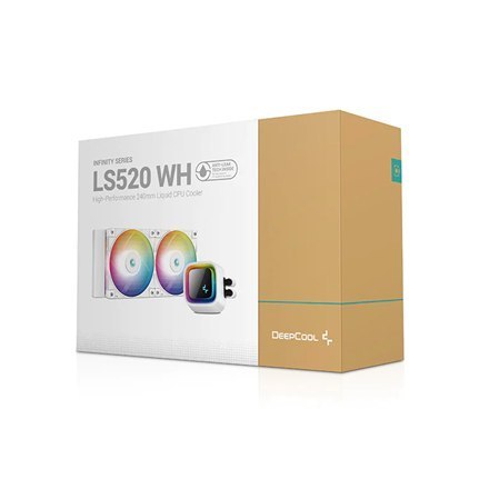 Deepcool | LS520 A-RGB | CPU Liquid Cooler | Biały | Intel, AMD Deepcool | LS520 A-RGB | CPU Liquid Cooler | Biały | Intel, AMD
