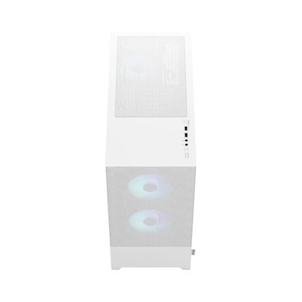 Fractal Design | Pop Air RGB | Okno boczne | White TG Clear Tint | ATX, mATX, Mini ITX | Zasilacz w zestawie Nie | ATX