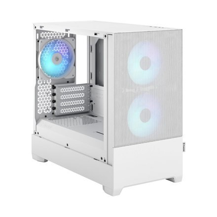 Fractal Design | Pop Mini Air RGB | Okno boczne | White TG Clear Tint | mATX, Mini ITX | Zasilacz w zestawie Nie | ATX