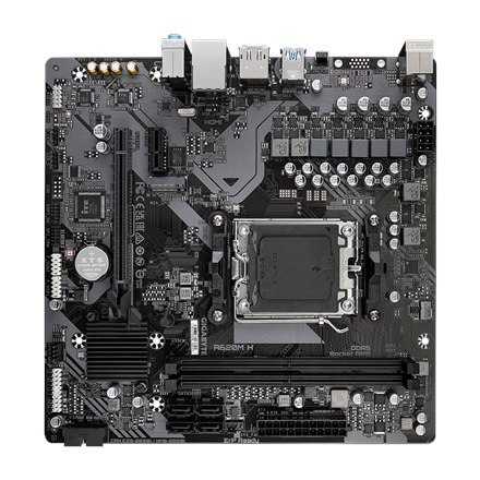 Gigabyte | A620M H 1.0 M/B | Rodzina procesorów AMD | Gniazdo procesora AM5 | DDR5 DIMM | Gniazda pamięci 2 | Obsługiwane interf Gigabyte | A620M H 1.0 M/B | Rodzina procesorów AMD | Gniazdo procesora AM5 | DDR5 DIMM | Gniazda pamięci 2 | Obsługiwane interf