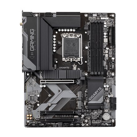 Gigabyte | B760 GAMING X AX 1.1 M/B | Rodzina procesorów Intel | Gniazdo procesora LGA1700 | DDR5 DIMM | Gniazda pamięci 4 | Obs Gigabyte | B760 GAMING X AX 1.1 M/B | Rodzina procesorów Intel | Gniazdo procesora LGA1700 | DDR5 DIMM | Gniazda pamięci 4 | Obs