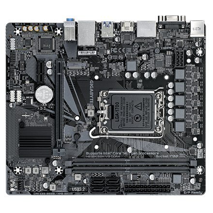 Gigabyte | H610M S2H V3 DDR4 G1.0 | Rodzina procesorów Intel | Gniazdo procesora LGA1700 | DDR4 | Obsługiwane interfejsy dysków Gigabyte | H610M S2H V3 DDR4 G1.0 | Rodzina procesorów Intel | Gniazdo procesora LGA1700 | DDR4 | Obsługiwane interfejsy dysków
