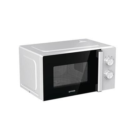 Gorenje | MO20E1WH | Kuchenka mikrofalowa | Wolnostojąca | 20 L | 800 W | Grill | Biały Gorenje | MO20E1WH | Kuchenka mikrofalowa | Wolnostojąca | 20 L | 800 W | Grill | Biały