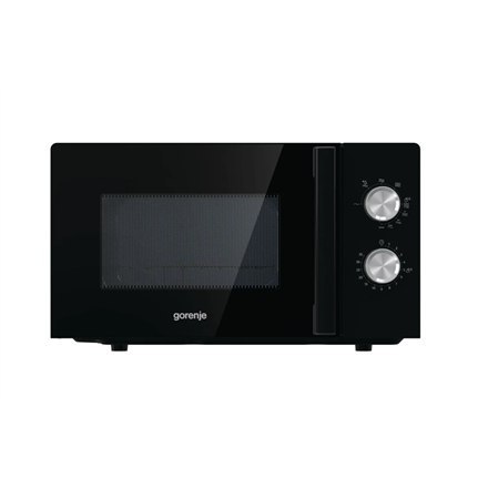 Gorenje | MO20E2BH | Kuchenka mikrofalowa | Wolnostojąca | 20 L | 800 W | Grill | Czarny Gorenje | MO20E2BH | Kuchenka mikrofalowa | Wolnostojąca | 20 L | 800 W | Grill | Czarny