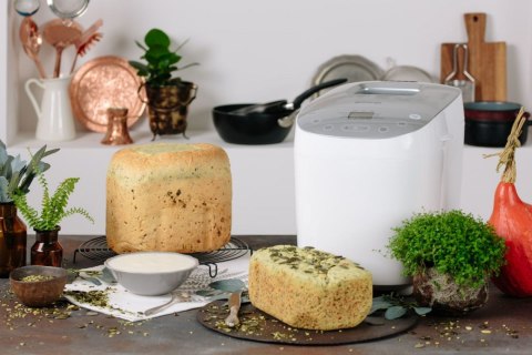 Gorenje | Wypiekacz do chleba | BM1600WG | 850 W | Ilość programów 16 | Szary | Biały Gorenje | Wypiekacz do chleba | BM1600WG | 850 W | Ilość programów 16 | Szary | Biały