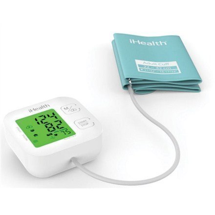 IHealth | Track | KN-550BT | Biały/Niebieski | Obliczanie ciśnienia krwi (skurczowego i rozkurczowego), Obliczanie tętna | 4 | B IHealth | Track | KN-550BT | Biały/Niebieski | Obliczanie ciśnienia krwi (skurczowego i rozkurczowego), Obliczanie tętna | 4 | B