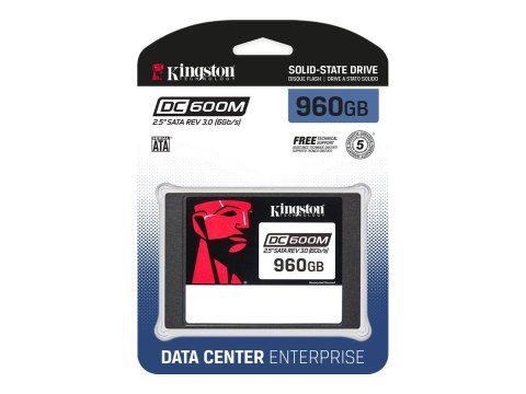 Kingston DC600M | 960 GB | SSD form factor 2.5" | Solid-state drive interface SATA Rev. 3.0 | Read speed 560 MB/s | Write speed Kingston DC600M | 960 GB | SSD form factor 2.5" | Solid-state drive interface SATA Rev. 3.0 | Read speed 560 MB/s | Write speed