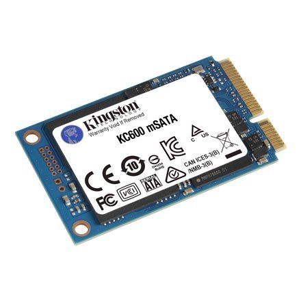 Kingston | KC600 | 1000 GB | Format SSD | Interfejs SSD mSATA | Prędkość odczytu 550 MB/s | Prędkość zapisu 520 MB/s Kingston | KC600 | 1000 GB | Format SSD | Interfejs SSD mSATA | Prędkość odczytu 550 MB/s | Prędkość zapisu 520 MB/s