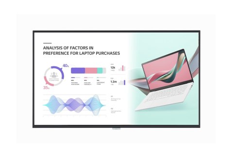 LG | 98UH5J-H.AEU | 98 " | Landscape/Portrait | 24/7 | WebOS | 500 cd/m² | 8 ms | 178 ° | 178 ° LG | 98UH5J-H.AEU | 98 " | Landscape/Portrait | 24/7 | WebOS | 500 cd/m² | 8 ms | 178 ° | 178 °