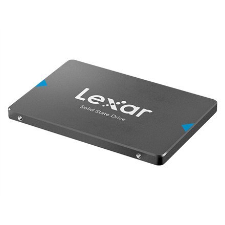 Lexar | SSD | NQ100 | 480 GB | Format SSD 2.5 | Interfejs SSD SATA III | Prędkość odczytu 550 MB/s | Prędkość zapisu 480 MB/s Lexar | SSD | NQ100 | 480 GB | Format SSD 2.5 | Interfejs SSD SATA III | Prędkość odczytu 550 MB/s | Prędkość zapisu 480 MB/s