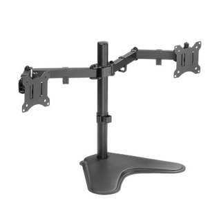 Logilink | Uchwyt biurkowy | Pochylenie, obrót, regulacja poziomu, obrót | 17-32 " | Maksymalna waga (udźwig) 8 kg | Czarny