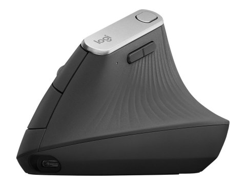 Logitech | Ergonomiczna mysz | MX VERTICAL | Bezprzewodowa | USB, Bluetooth | Grafitowa Logitech | Ergonomiczna mysz | MX VERTICAL | Bezprzewodowa | USB, Bluetooth | Grafitowa
