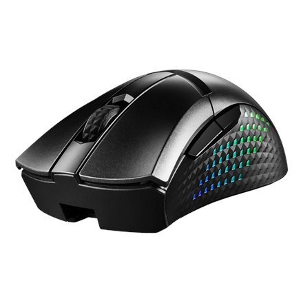 MSI | Lekka bezprzewodowa mysz do gier | Mysz do gier | GM51 | Bezprzewodowa | 2,4 GHz | Czarna MSI | Lekka bezprzewodowa mysz do gier | Mysz do gier | GM51 | Bezprzewodowa | 2,4 GHz | Czarna