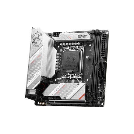 MSI | MPG B760I EDGE WIFI | Rodzina procesora Intel | Gniazdo procesora LGA1700 | DDR5 DIMM | Sloty pamięci 2 | Obsługiwane inte MSI | MPG B760I EDGE WIFI | Rodzina procesora Intel | Gniazdo procesora LGA1700 | DDR5 DIMM | Sloty pamięci 2 | Obsługiwane inte