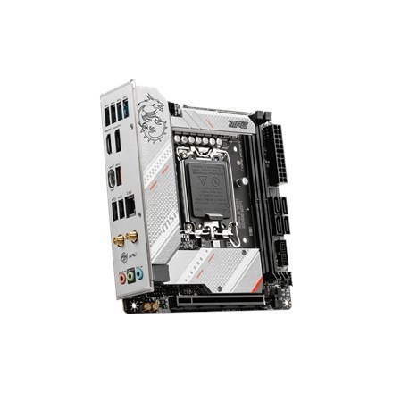 MSI | MPG B760I EDGE WIFI | Rodzina procesora Intel | Gniazdo procesora LGA1700 | DDR5 DIMM | Sloty pamięci 2 | Obsługiwane inte MSI | MPG B760I EDGE WIFI | Rodzina procesora Intel | Gniazdo procesora LGA1700 | DDR5 DIMM | Sloty pamięci 2 | Obsługiwane inte