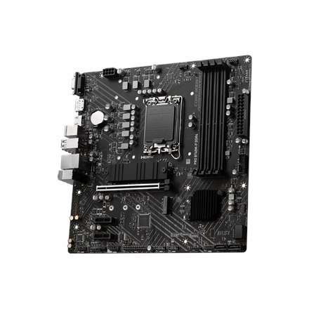 MSI | PRO B760M-P DDR4 | Rodzina procesorów Intel | Gniazdo procesora LGA1700 | DDR4 DIMM | Gniazda pamięci 4 | Obsługiwane inte MSI | PRO B760M-P DDR4 | Rodzina procesorów Intel | Gniazdo procesora LGA1700 | DDR4 DIMM | Gniazda pamięci 4 | Obsługiwane inte