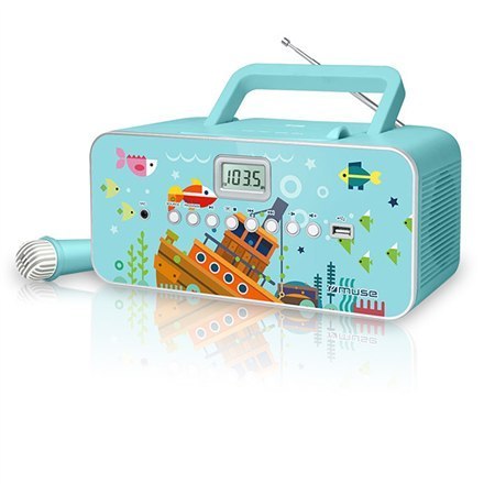 Muse | M-29KB | Przenośne radio CD/MP3 z USB | 30 W Muse | M-29KB | Przenośne radio CD/MP3 z USB | 30 W