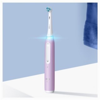 Oral-B | iO4 | Elektryczna szczoteczka do zębów | Akumulatorowa | Dla dorosłych | Fioletowa | Liczba głowic: 1 | Liczba trybów s