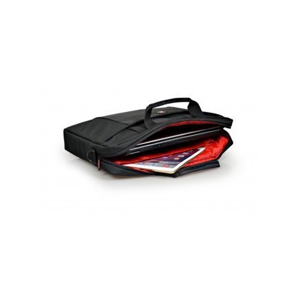 PORT DESIGNS | Pasuje do rozmiaru 15,6 " | Houston | Messenger - Briefcase | Czarny | Pasek na ramię PORT DESIGNS | Pasuje do rozmiaru 15,6 " | Houston | Messenger - Briefcase | Czarny | Pasek na ramię