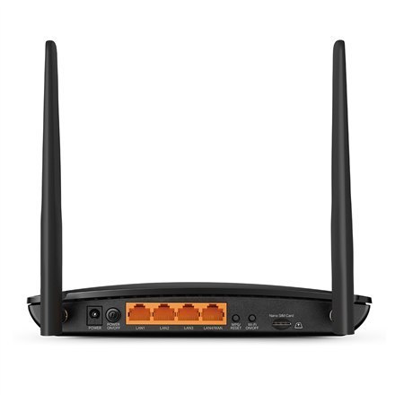 Router bezprzewodowy TP-LINK Archer MR500 z funkcją Dual Band, szybkością 867 Mbit/s, portami Ethernet LAN 10/100/1000 Mbit/s, w Router bezprzewodowy TP-LINK Archer MR500 z funkcją Dual Band, szybkością 867 Mbit/s, portami Ethernet LAN 10/100/1000 Mbit/s, w