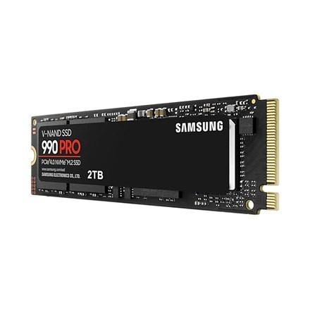 Samsung | 990 PRO | 2000 GB | Format SSD M.2 2280 | Interfejs SSD PCIe Gen4x4 | Prędkość odczytu 7450 MB/s | Prędkość zapisu 690 Samsung | 990 PRO | 2000 GB | Format SSD M.2 2280 | Interfejs SSD PCIe Gen4x4 | Prędkość odczytu 7450 MB/s | Prędkość zapisu 690