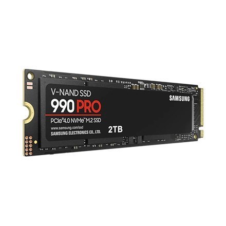 Samsung | 990 PRO | 2000 GB | Format SSD M.2 2280 | Interfejs SSD PCIe Gen4x4 | Prędkość odczytu 7450 MB/s | Prędkość zapisu 690 Samsung | 990 PRO | 2000 GB | Format SSD M.2 2280 | Interfejs SSD PCIe Gen4x4 | Prędkość odczytu 7450 MB/s | Prędkość zapisu 690