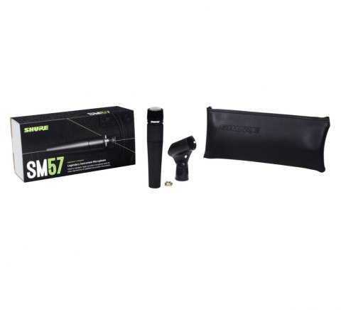 Shure | Mikrofon instrumentalny | SM57-LCE | Czarny | kg Shure | Mikrofon instrumentalny | SM57-LCE | Czarny | kg