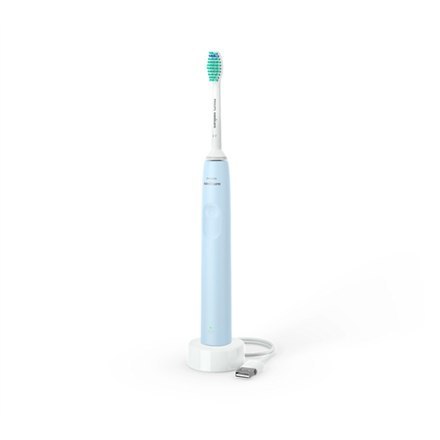 Szczoteczka elektryczna Philips Sonicare HX3651/12 w kolorze jasnoniebieskim - Ładowana, przeznaczona dla dorosłych. W zestawie Szczoteczka elektryczna Philips Sonicare HX3651/12 w kolorze jasnoniebieskim - Ładowana, przeznaczona dla dorosłych. W zestawie