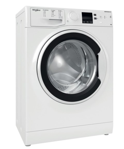 Whirlpool Washing machine | WRBSS 6249 W EU | Energy efficiency class C | Front loading | Washing capacity 6 kg | 1200 RPM | Dep Whirlpool Washing machine | WRBSS 6249 W EU | Energy efficiency class C | Front loading | Washing capacity 6 kg | 1200 RPM | Dep
