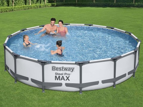 Basen ogrodowy stelażowy 427 x 84 cm 10w1 Bestway 56595
