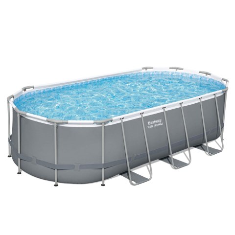 Basen ogrodowy stelażowy 549 x 274 x 122 cm 12w1 Bestway 56710