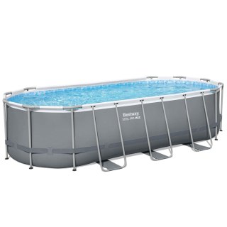 Basen ogrodowy stelażowy 549 x 274 x 122 cm 17w1 Bestway 56710
