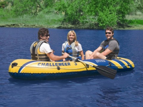 Ponton Challenger 3 Set 295 x 137 x 43 cm INTEX 68370 Ponton Challenger 3 Set 295 x 137 x 43 cm INTEX 68370